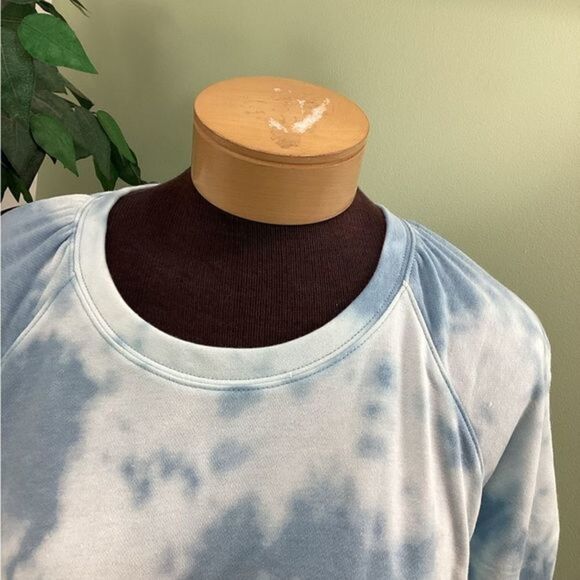 Sonoma OX blue tie dye‎ short sleeve sweatshirt new with tags - Picture 13 of 15
